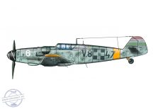   Messerschmitt Bf 109 G-6 decal sheet limited edition - 1/48			