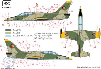 1/48 L-39 Albatros open footsteps for TRUMPETER kit