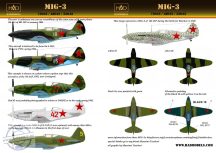MiG-3 (silver 46, white 18, black 16, red 42, red 27)			