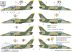 L-39 Hungarian with DDR painting decal sheet - 1/72