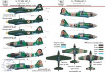 IL-10 late Part 2 decal sheet 1:72