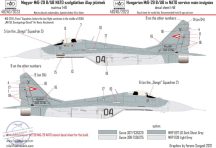   48240/2023 Hungarian MiG-29 in NATO service decal sheet 1:48 