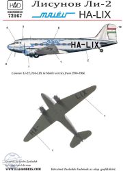 72167 Li-2 HA-LIX decal sheet 1:72