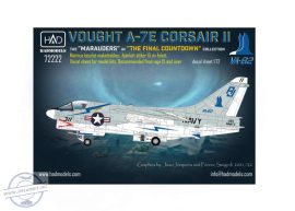 72222 A-7E Corsair II VA-82 â€ť The Maraudersâ€ť in â€ťThe Final Countdownâ€ť decal collection 1:48