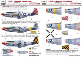 DW-48003 P-51B decal sheet 1:48