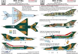 DW-48005- MiG-21 Bis decal sheet 1:48
