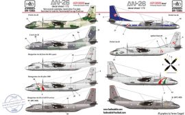 DW-72004 An-26 decal sheet 1:72
