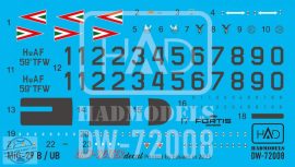 DW-72008  MiG-29 NATO decal sheet 1:72