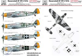 DW-72012 Messerschmitt Bf 109 G-10 decal sheet 1:72