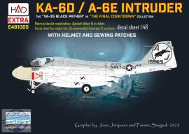 E481005 A-6E Intruder â€ťThe final Countdownâ€ť decal sheet 1:48