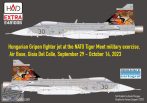 E481006  Jas-39 Gripen Tigermeet 2023 HUNAF decal sheet 1:48
