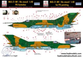 E481022 MiG-21 Hungarian stencil decal sheet 1:48