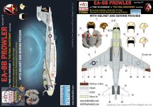   E721004 EA-6B Prowler VAQ-134 â€ťGARUDASâ€ť in the â€ťFinal Countdownâ€ť decal sheet 1:72