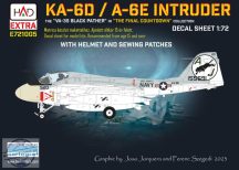   E721005 A-6E Intruder â€ťThe final Countdownâ€ť decal sheet 1:72