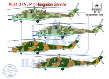 48193 Mi-24D / V / P in Hungarian Servis decal sheet 1:48