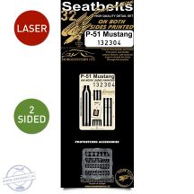 P-51 Mustang - Double-sided Seatbelts 1/32 