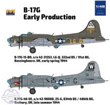 B-17G Flying Fortress - 1/48