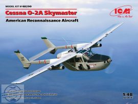 Cessna O-2A Skymaster, American Reconnaissance Aircraft (100% new molds) - 1/48