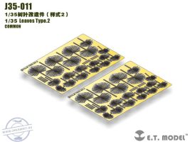 1/35 Leaves Type.2 - 2 fotomaratott lap