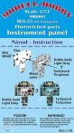   Mig-23 Photoetched parts instrument panel for Hasegawa - 1/72