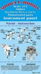   Sea Harrier FA.2 Photoetched parts instrument panel for Airfix - 1/72