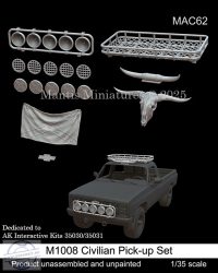 M1008 Civilian Pick-up Set - 1/35