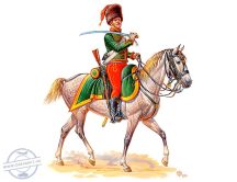 1/32 French Hussar (1 fig.&horse)
