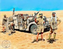 1/35 LRDG in North Africa WWII (5 fig.)