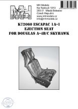 ESCAPAC 1A-1 Ejection Seat for Douglas A-4B/C Skyhawk - 1/72