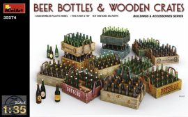 Beer Bottles & Wooden Crates - 1/35
