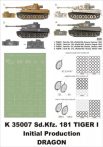 SD.Kfz.181 TIGER I - 1/35 - Dragon