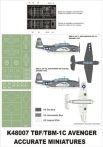 TBM-1C Avenger - 1/48 - Accurate Miniatures/Academy