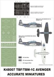 TBM-1C Avenger - 1/48 - Accurate Miniatures/Academy