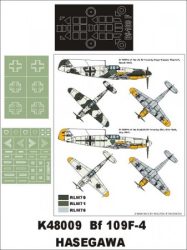 Bf 109F-4 - 1/48 - Hasegawa