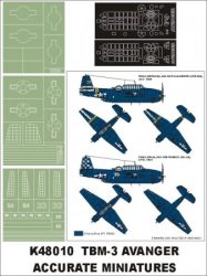 TBM-3 Avenger - 1/48 - Accurate Miniatures/Academy