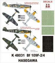 Bf 109F-2/4 - 1/48 - Hasegawa