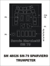 SM-79 Sparviero - 1/48 - Trumpeter