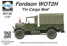 Fordson WOT2H (15CWT) ‘Tin Cargo Bed’ - 1/72