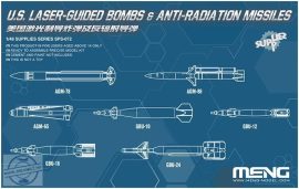 U.S. Laser-Guided Bombs & Anti-Radiation Missiles - 1/48 U.S. Laser-Guided Bombs & Anti-Radiation Missiles - 1/48