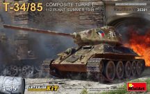   T-34/85 COMPOSITE TURRET. 112 PLANT. SUMMER 1944 INTERIOR KIT - 1/35