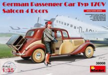 GERMAN PASSENGER CAR TYP 170V SALOON 4 DOORS - 1/35