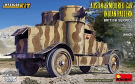 AUSTIN ARMOURED CAR INDIAN PATTERN. BRITISH SERVICE. INTERIOR KIT - 1/35