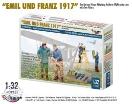 "Emil und Franz 1917" - 1/32 - 3D-s figuraszet kiegészítőkkel