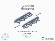   WWII German TIGER I Initial Workable Track "Mirrored"(3D Printed) - 1/35 - Általános (Lánctalp)