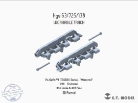 WWII German TIGER I Initial Workable Track "Mirrored"(3D Printed) - 1/35 - Általános