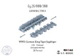   WWII German King Tiger/Jagdtiger Workable Track(3D Printed) - 1/35 - Általános