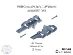   WWII German Pz.Kpfw.III/IV（Type 6）WinterKetten Track(3D Printed) - 1/35 - Általános (Lánctalp)