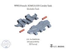   WWII French  SOMUA S35 Cavalry Tank Workable Track - 1/35 - Tamiya (Lánctalp)