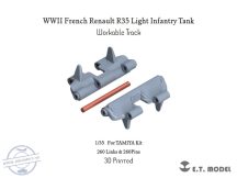   WWII French Renault R35 Light Infantry Tank Workable Track - 1/35 - Tamiya