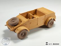   WWII German Kübelwagen Type82 Sagged wheels(Balloon tyre) - 1/35 - Tamiya